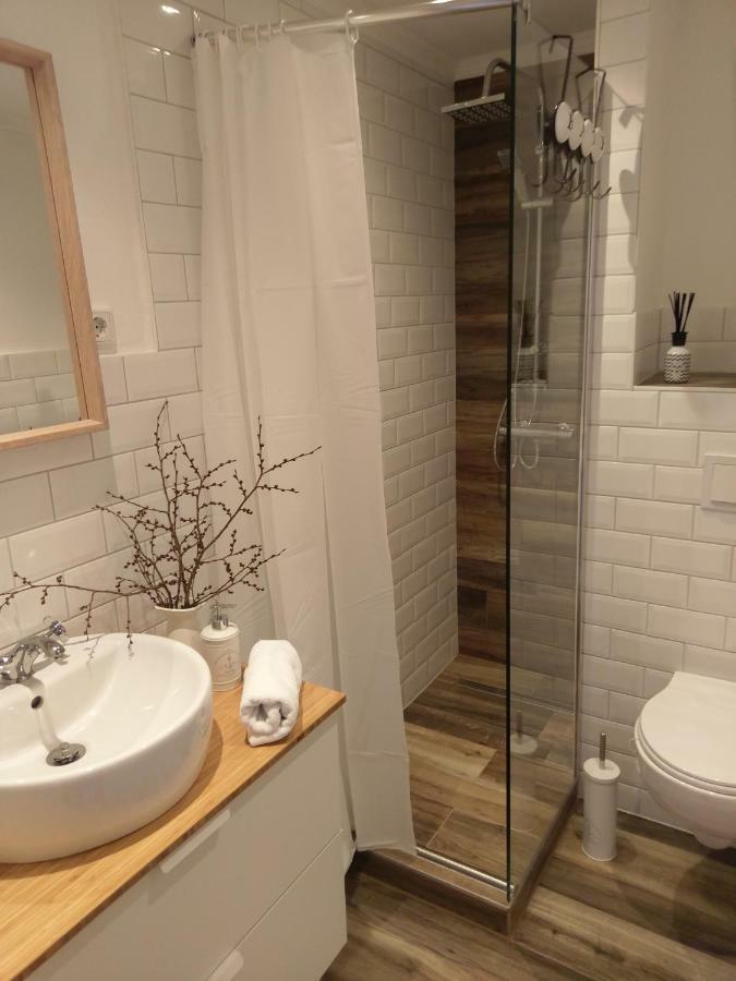 Apartment Strandkorb Glucksburg Bagian luar foto